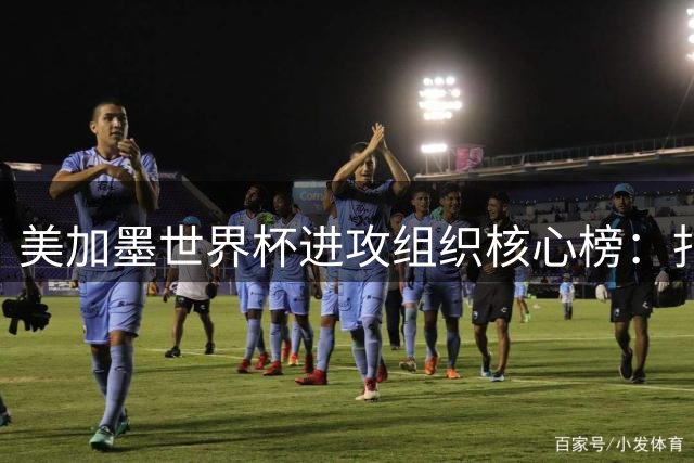 美加墨世界杯进攻组织核心榜：扎卡领衔中场大师群像